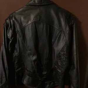Leather jacket